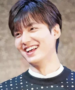 Lee Minho Smiling Diamond Painting