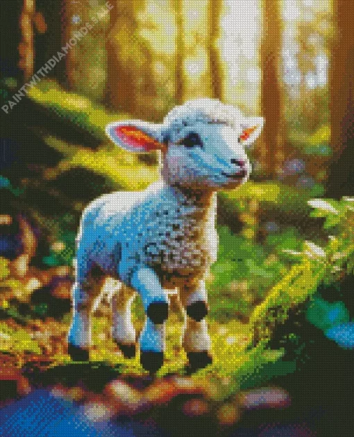 Little Lamb Diamond Painting