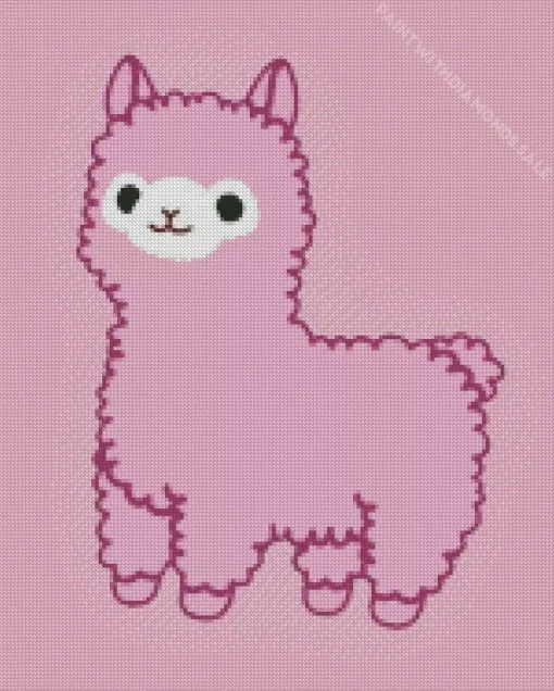 Llama Art Diamond Painting