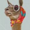 Llama With Sunglasses Diamond Painting