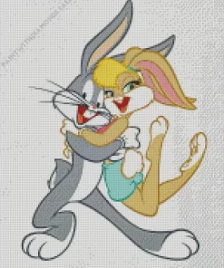 Lola And Bugs Looney Tunes Diamond Painting