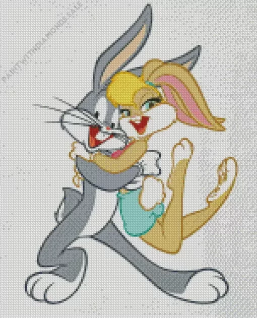 Lola And Bugs Looney Tunes Diamond Painting