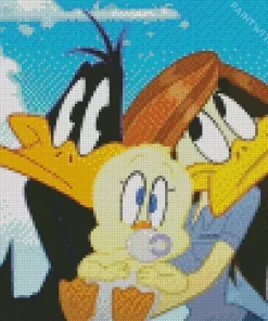 Looney Tunes Heartwarming Moments Diamond Painting