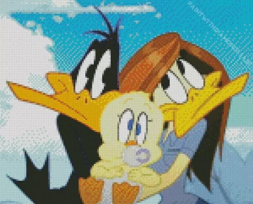 Looney Tunes Heartwarming Moments Diamond Painting