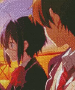 Love Chunibyo Characters Diamond Painting