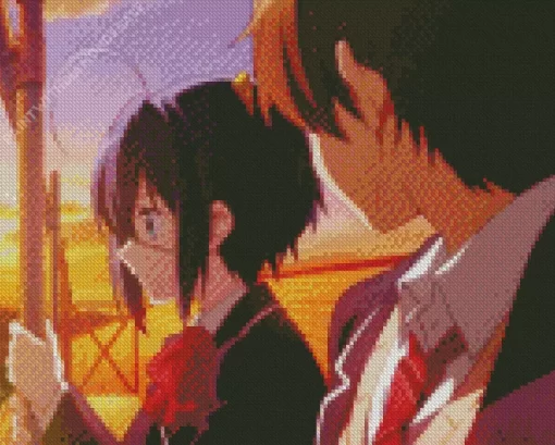 Love Chunibyo Characters Diamond Painting