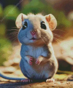 Lovely Rat Diamond Painting