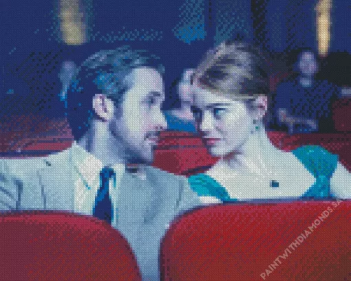 Lovely Couple Of La La Land Diamond Painting