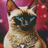 Luxurious Siamese Cat Diamond Painting