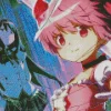 Madoka Magica Anime Character Diamond Painting