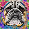 Mandala Pug Diamond Painting