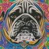 Mandala Pug Diamond Painting