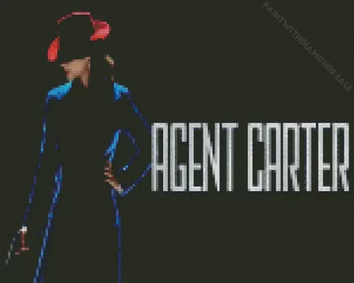 Marvel Agent Carter Diamond Painting