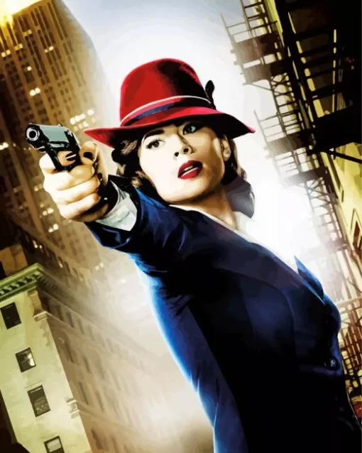 Marvels Agent Carter Diamond Painting