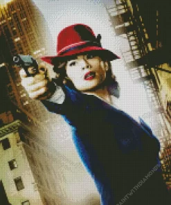 Marvels Agent Carter Diamond Painting