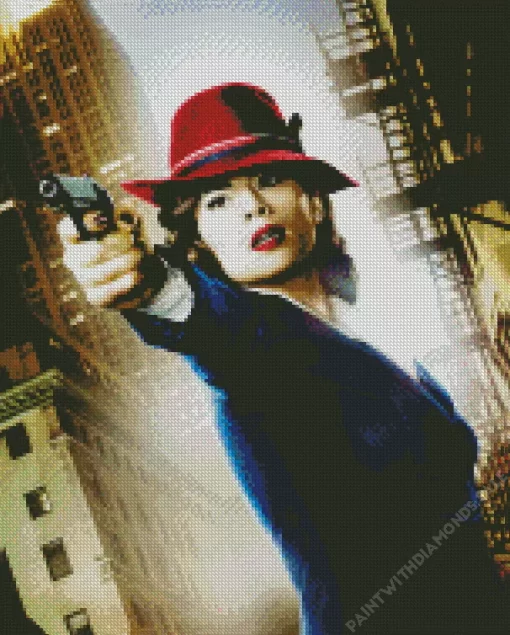 Marvels Agent Carter Diamond Painting