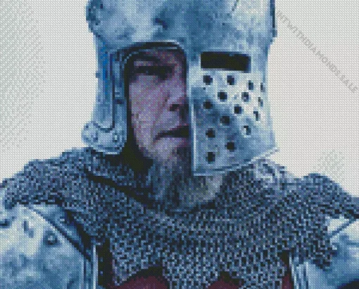 Matt Damon In The Last Duel Diamond Painting