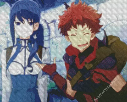 Merry And Ranta Grimgar Of Fantasy Diamond Painting