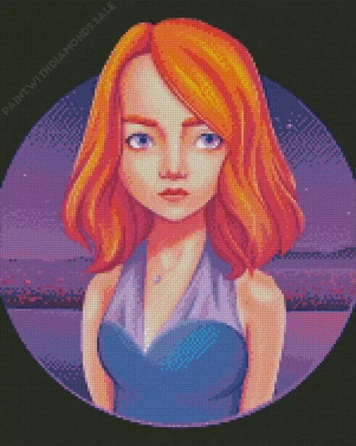 Mia La La Land Art Diamond Painting