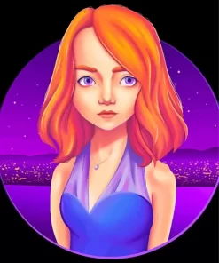 Mia La La Land Art Diamond Painting