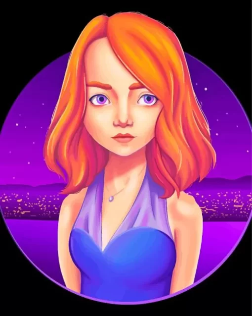 Mia La La Land Art Diamond Painting