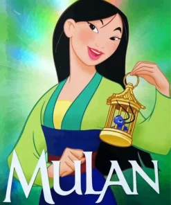 Mulan Character Poster Diamond Painting