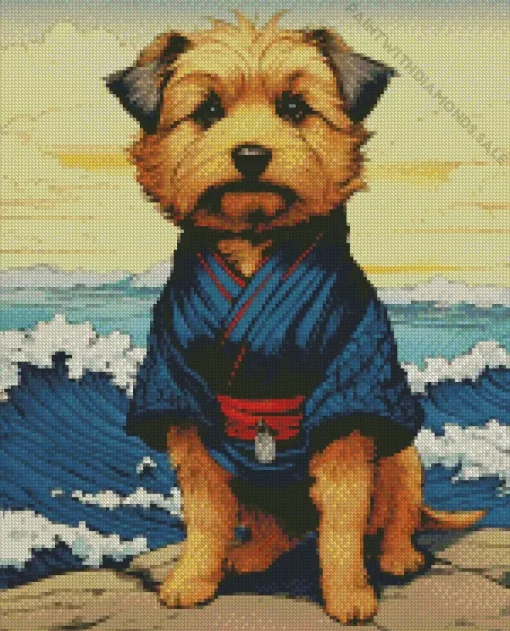 Ninja Yorkshire Diamond Painting