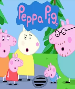 Peppa Pig Animation Diamond Painting