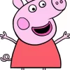 Peppa Pig Character Diamond Painting