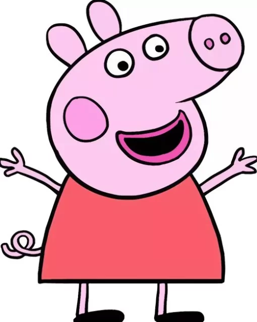 Peppa Pig Character Diamond Painting