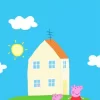 Peppa Pig House Diamond Painting