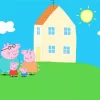 Peppa Pig House With Family Diamond Painting