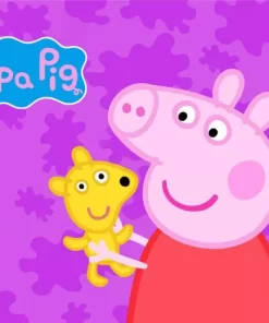 Peppa Pig With Toy Diamond Painting