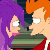 Philip J Fry And Turanga Leela Diamond Painting