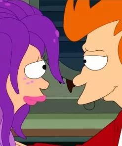 Philip J Fry And Turanga Leela Diamond Painting