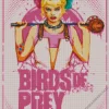 Pink Birds Of Prey Poster Diamond Painting