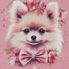 Pomeranian Poodle Art Diamond Painting