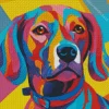 Pop Art Dachshund Diamond Painting