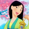 Princess Mulan Diamond Painting