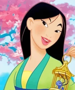 Princess Mulan Diamond Painting