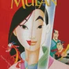 Princess Mulan Poster Diamond Painting