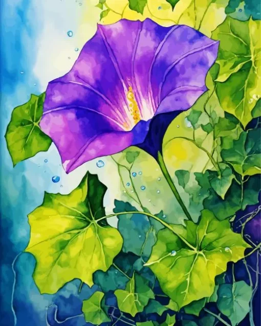 Purple Calla Lily Diamond Painting