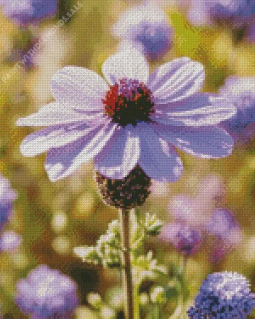 Purple Coneflower Diamond Painting