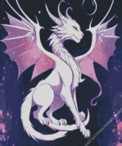 Purple Dragon Diamond Painting