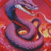 Purple Snake Diamond Painting