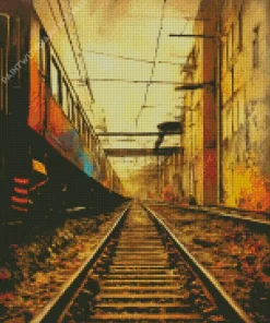 Railway Art Diamond Painting