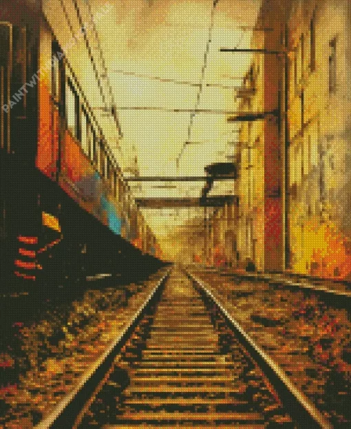 Railway Art Diamond Painting