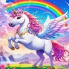 Rainbow Unicorn Diamond Painting