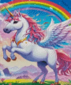 Rainbow Unicorn Diamond Painting