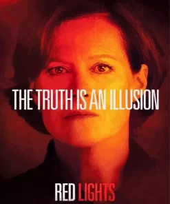 Red Lights Movie Poster Sigourney Weaver Diamond Painting